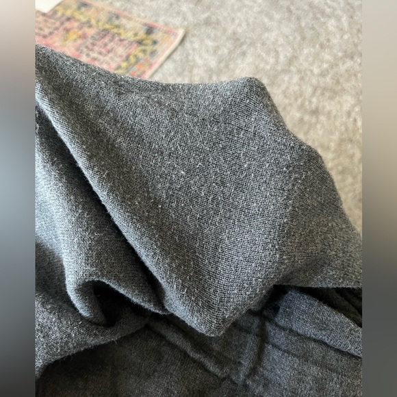 LUNYA Cozy Cotton Silk Relaxed Ankle Sweatpants in Heather Gray Womens Size M - Picture 6 of 15